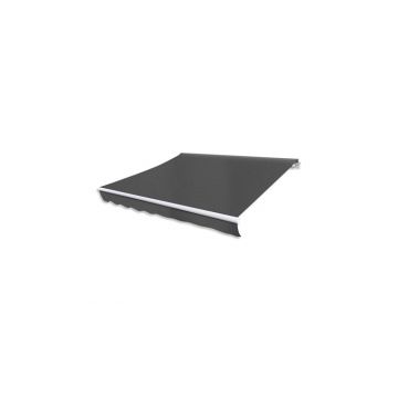 Copertina reglabila cu actionare manuala, 300 cm, antracit