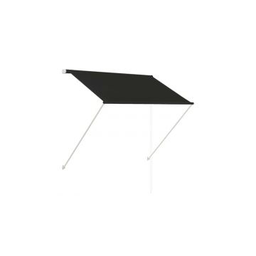 Copertina retractabila, antracit, 150 x 150 cm