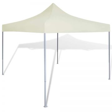 41463 Cream Foldable Tent 3 x 3 m