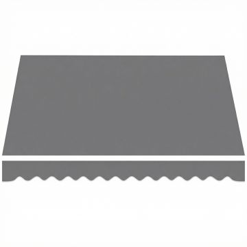 Outsunny Material de înlocuire pentru copertină – Acoperiş de protecţie solară UPF 50+ pentru cadru 3,5 x 2,5 m, Gri închis | Aosom Romania